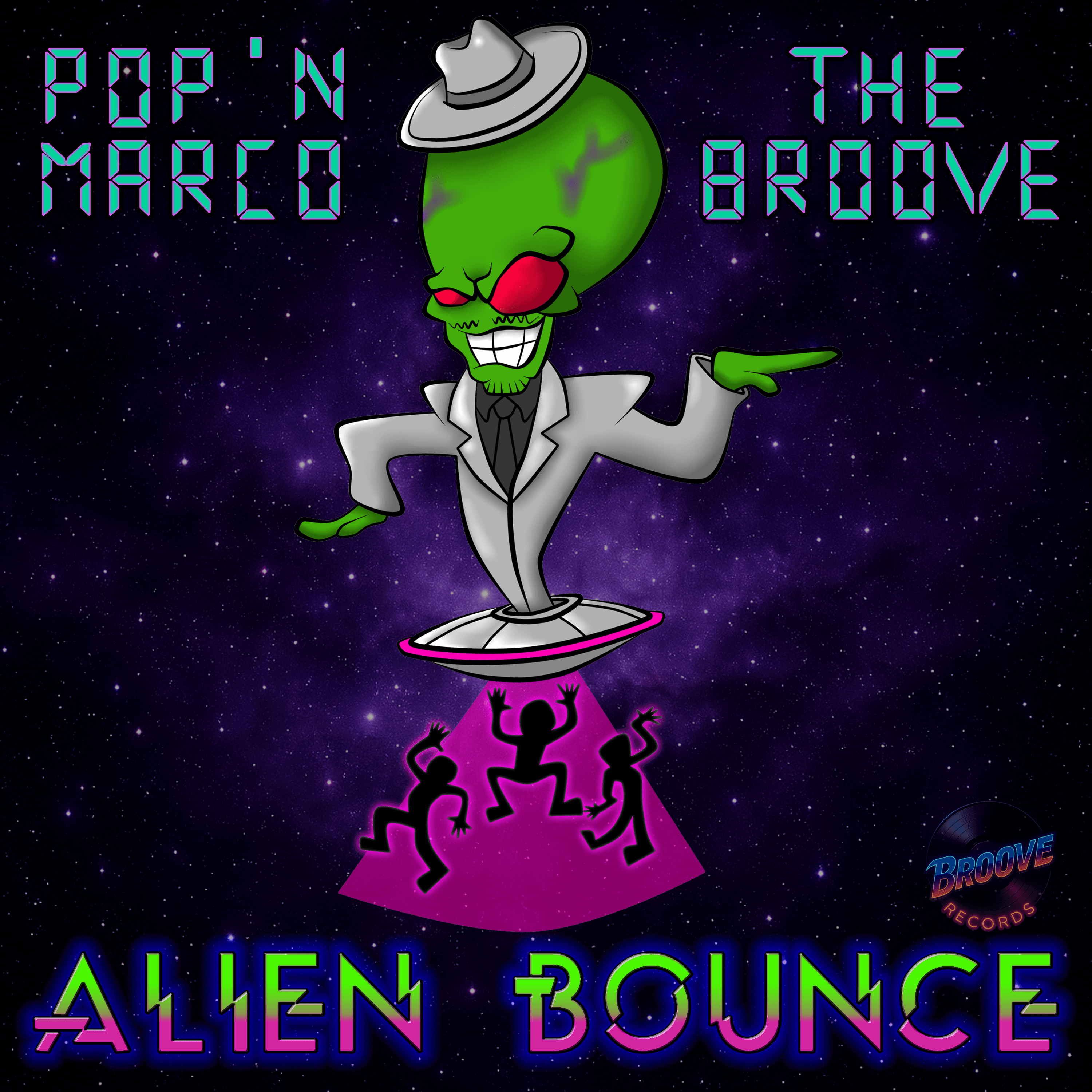 Capa Alien Bounce feat. Pop'N Marco