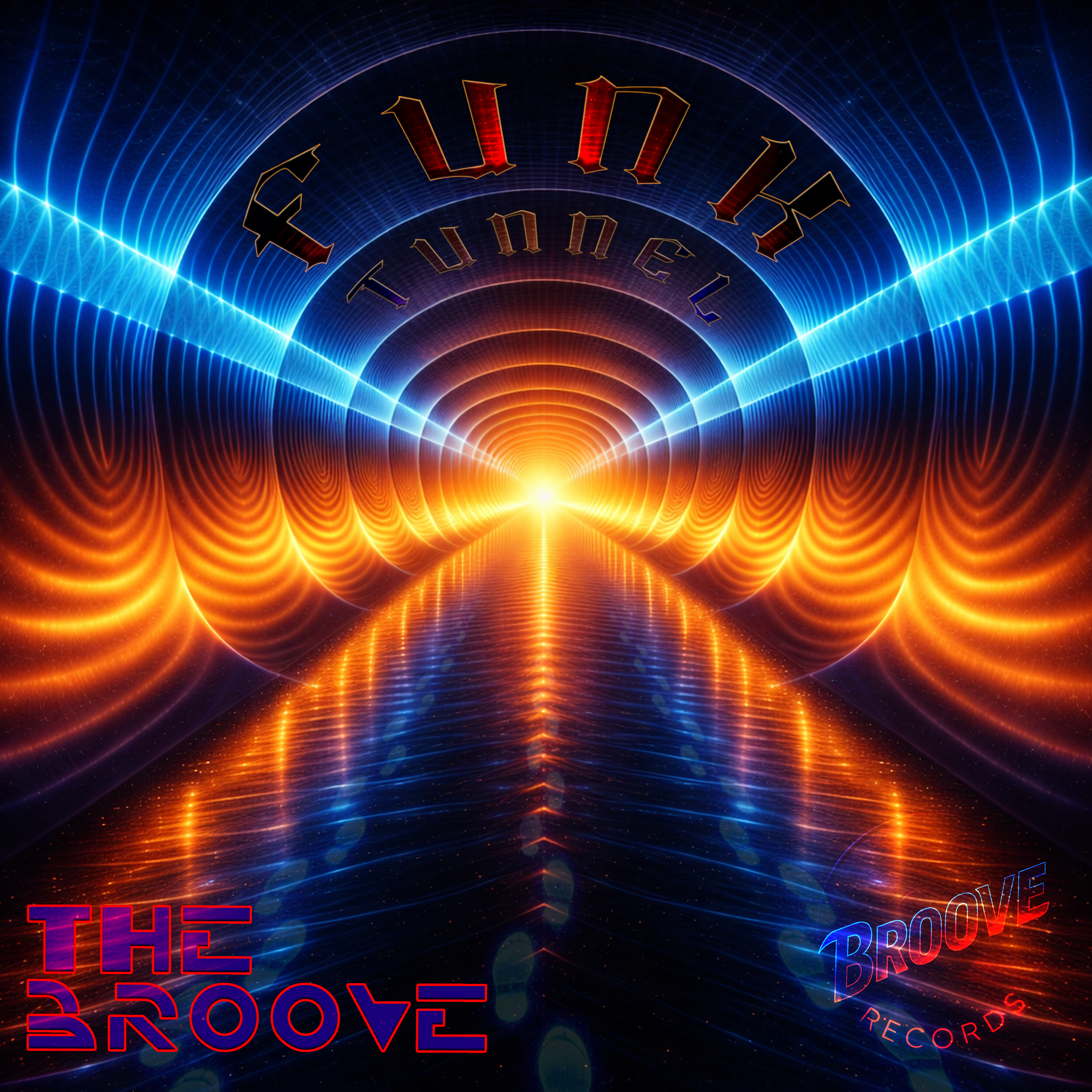 Capa Funk Tunnel - A Base Estética do The Broove